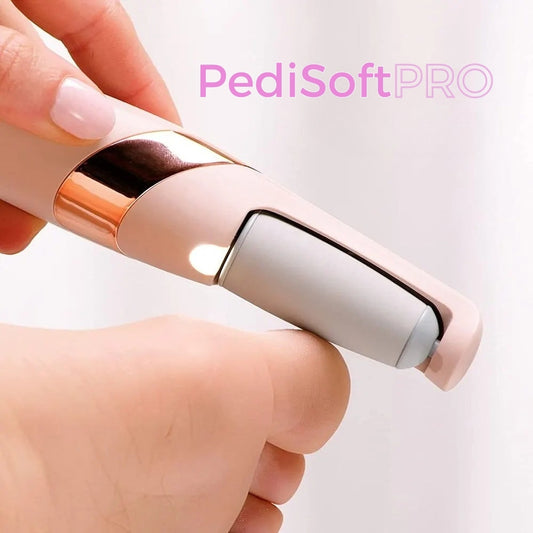 PediSoft Pro - Exfoliador Eléctrico 2 en 1 para Pies y Manos.